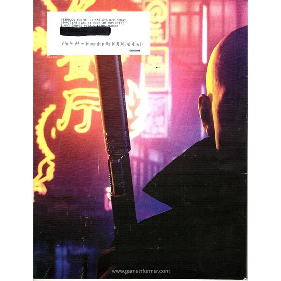 Game Informer Magazine January 2021 Issue 332 Hitman 3 Cover - Picture 2 of 2